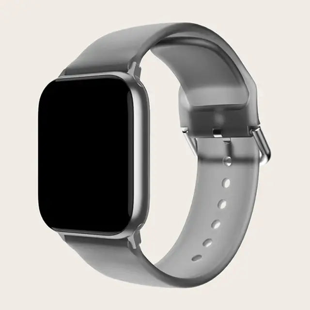 Apple Watch Silicone Strap - Colorful Floral Pattern Band