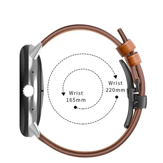 Genuine Leather Google Pixel Watch Band - Stylish & Durable