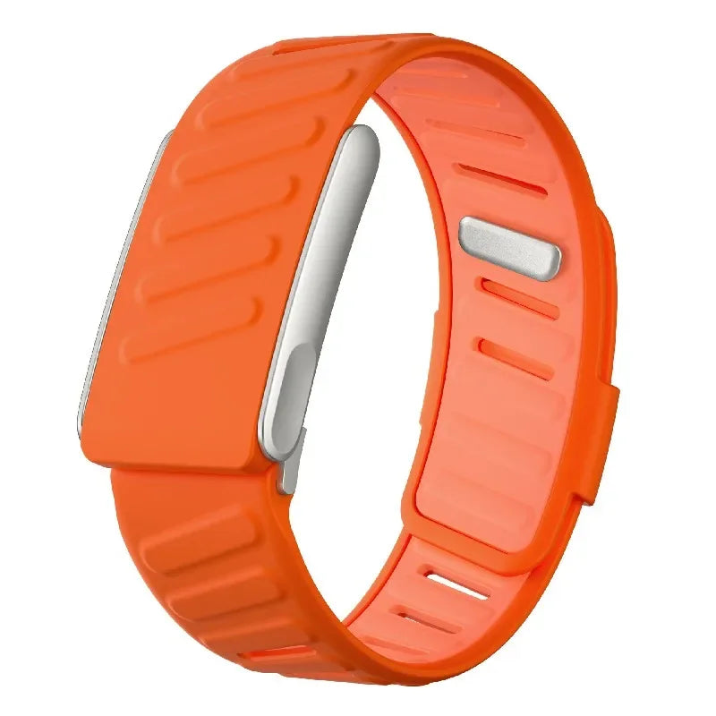 WHOOP 5.0 Silicone Strap - Dual Color Metal Frame Soft