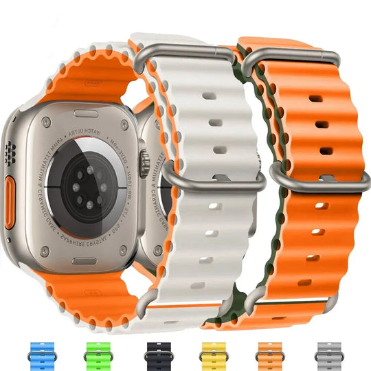 Apple Watch Silicone Strap - Waterproof and Breathable Band