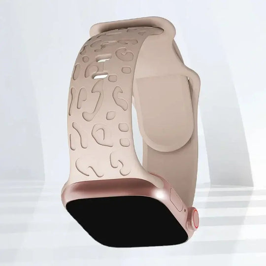 Apple Watch Silicone Strap - Stylish, Engraved Design