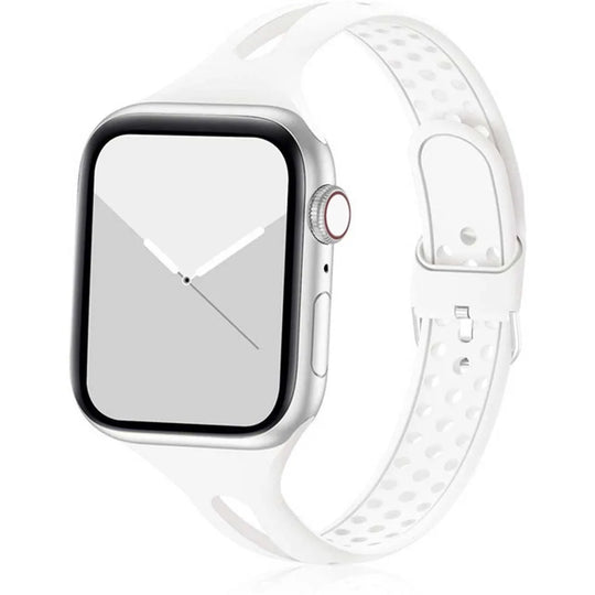 Apple Watch Silicone Strap - Soft Flexible Breathable Band