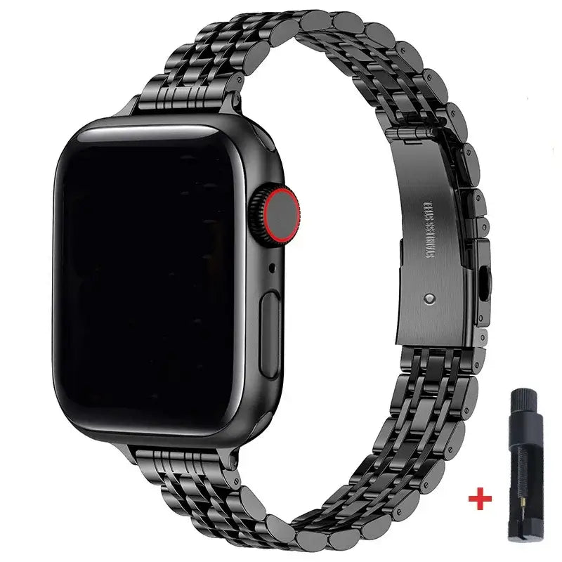 Apple Watch Stainless Steel Band - Sleek Durable Style