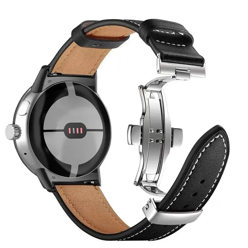 Genuine Leather Google Pixel Watch Band - Stylish & Durable