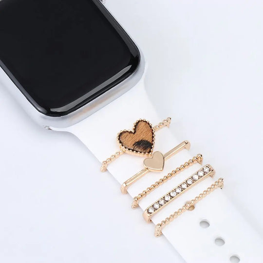 Decorative Metal Charms For Apple Watch Bands