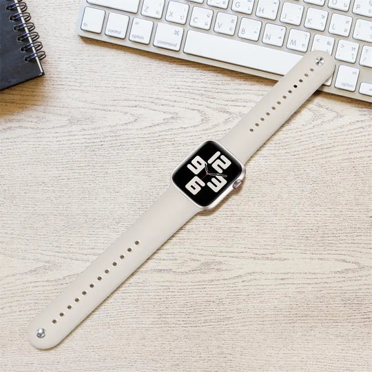 Apple Watch Silicone Strap - Soft Waterproof Comfortable