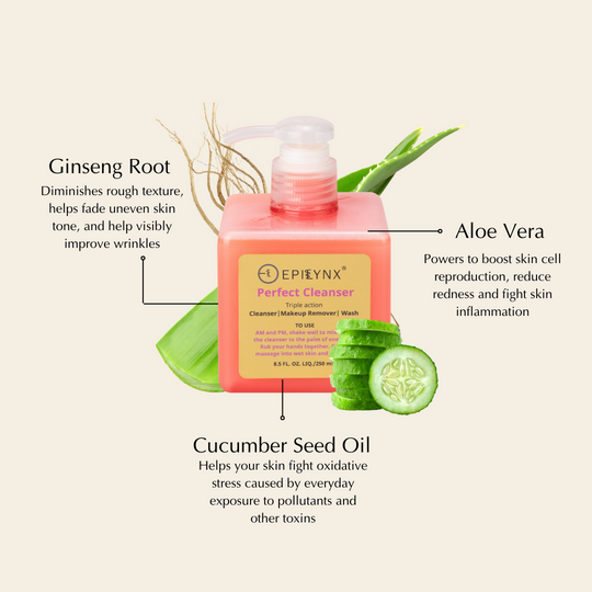 Gentle Hydrating Facial Cleanser – Aloe, Cucumber & Antioxidants (Nut-Free, Gluten-Free, Vegan)