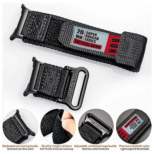 Galaxy 8 And Galaxy 8 Classic Nylon Band - Rugged Tactical