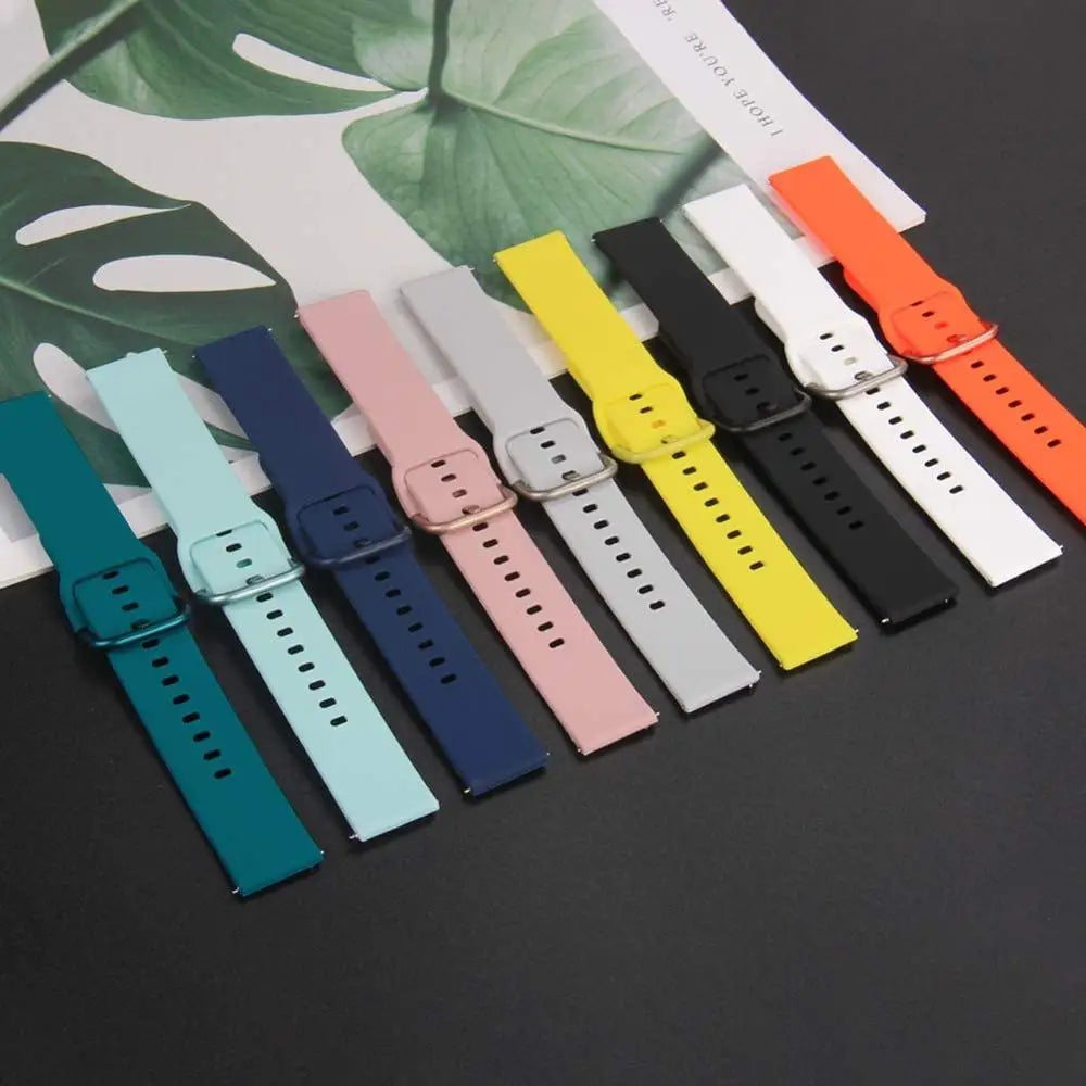 Google Pixel 1-4 41mm 45mm Silicone Strap - Soft Waterproof