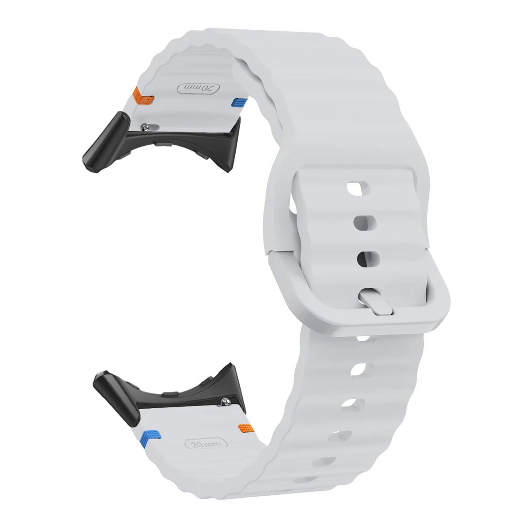 Google Pixel Watch 1 2 3 4 41mm 45mm Silicone Band-Soft