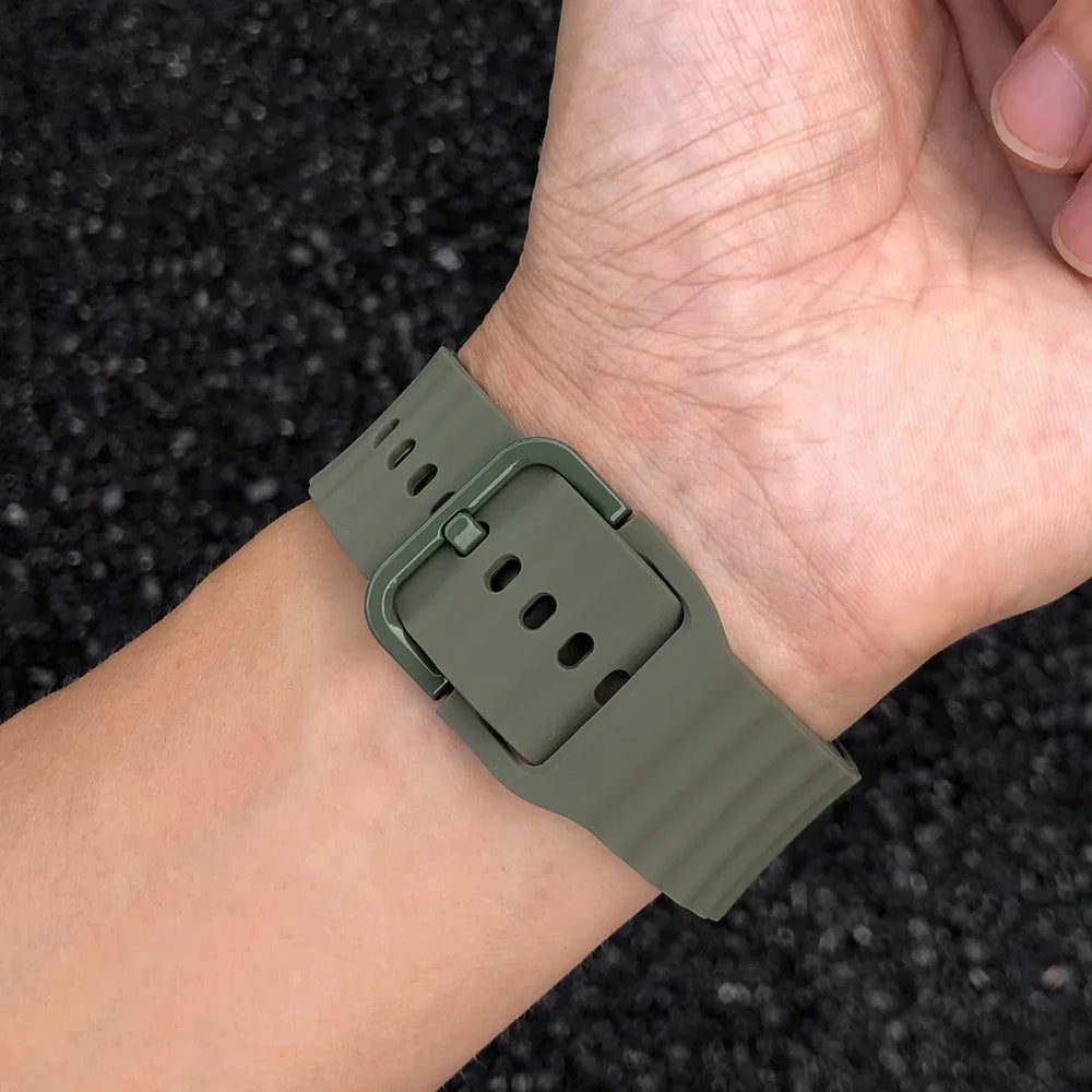 Google Pixel Watch 1 2 3 4 41mm 45mm Silicone Band-Soft