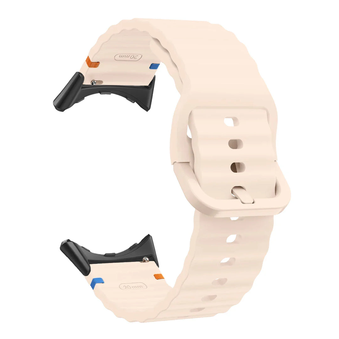 Google Pixel Watch 1 2 3 4 41mm 45mm Silicone Band-Soft