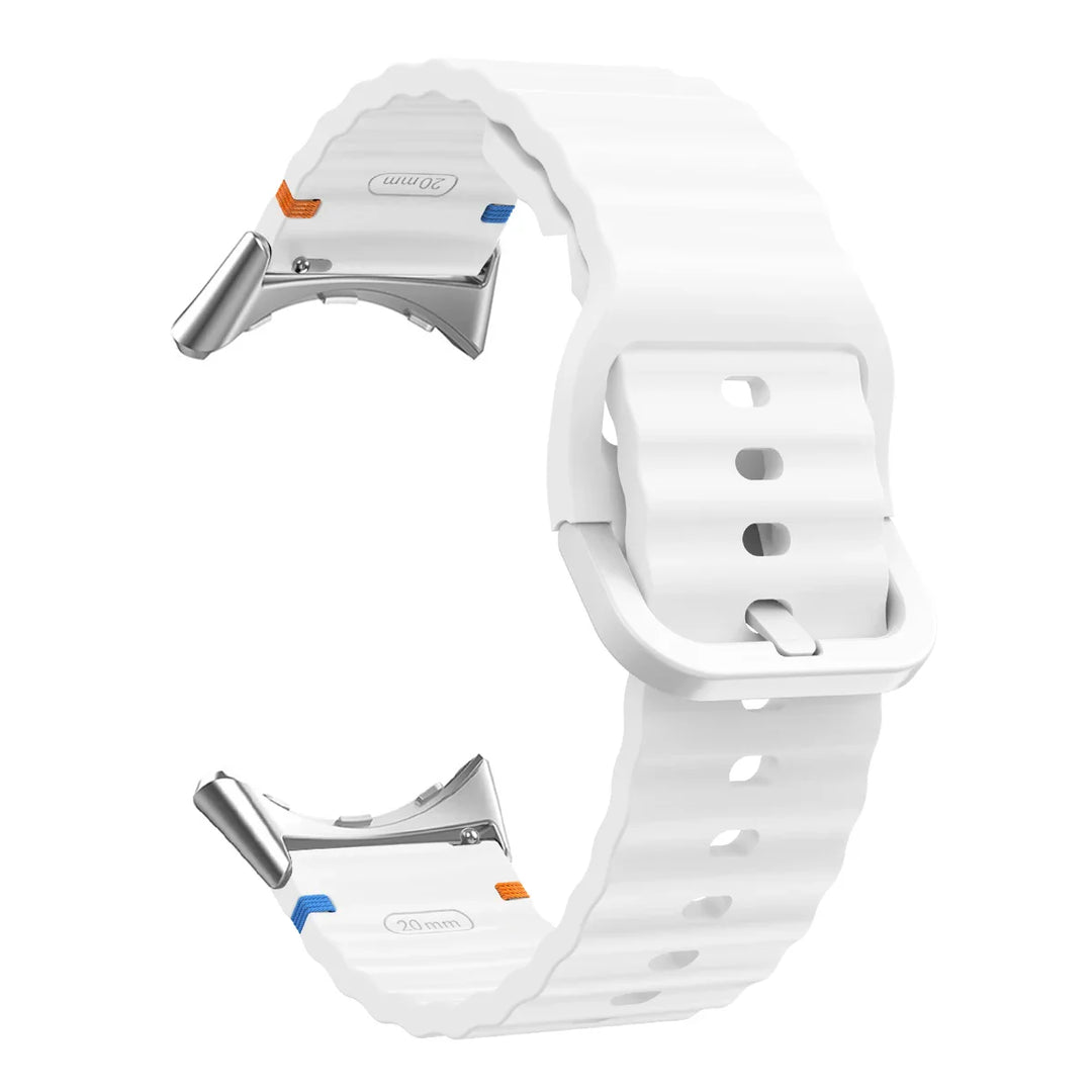 Google Pixel Watch 1 2 3 4 41mm 45mm Silicone Band-Soft