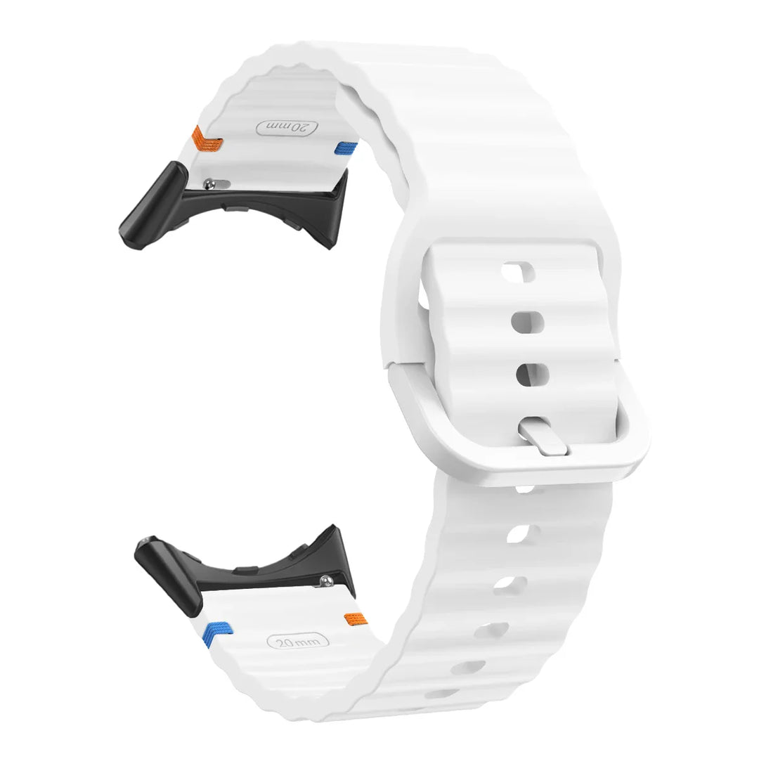 Google Pixel Watch 1 2 3 4 41mm 45mm Silicone Band-Soft