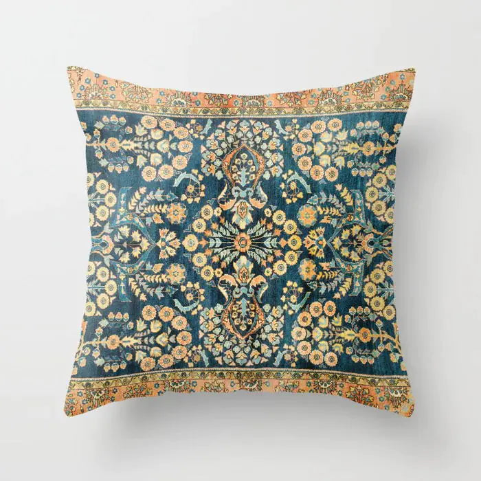 Ethnic Minimalist Style Sofa Cushion