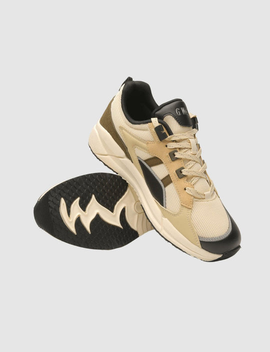 G West Mens Running Shoes - Gwm20009|Beige