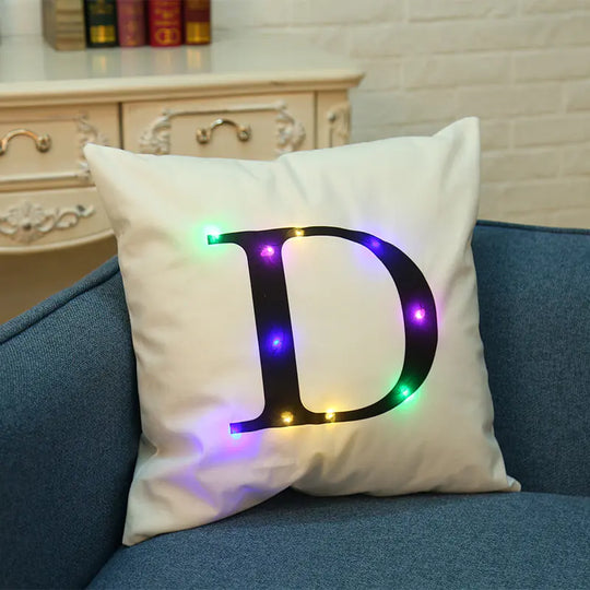 Trendy Flannel Sofa Pillow Cover