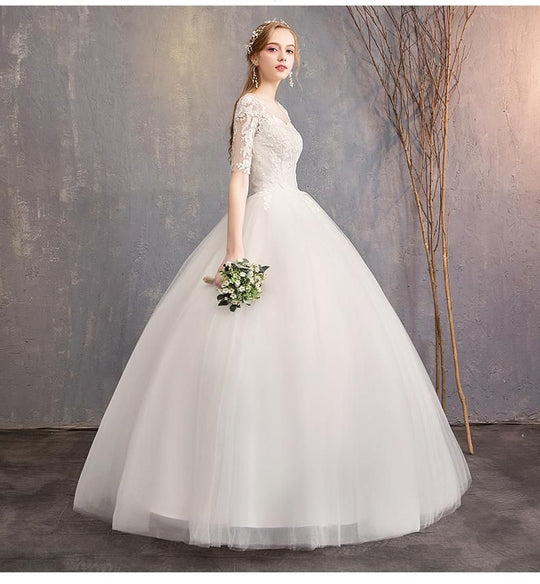 Sexy New Arrival Full Sleeve Beautiful Princess Ball Gown