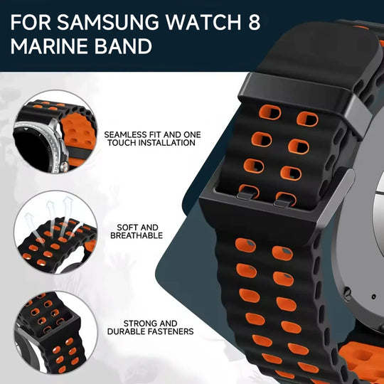 Samsung Galaxy 8 Galaxy 8 Classic Silicone Band - Waterproof