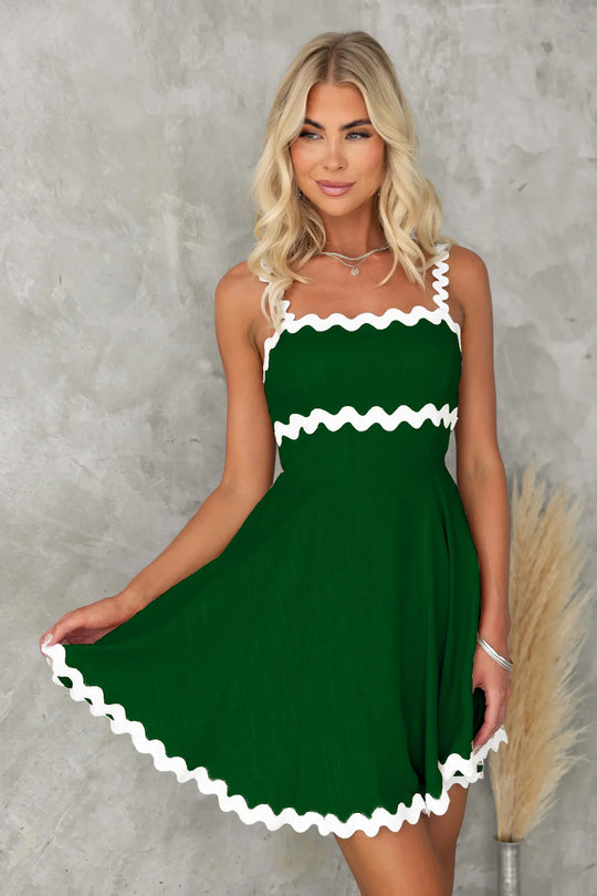 Women's Short Suspender Dress